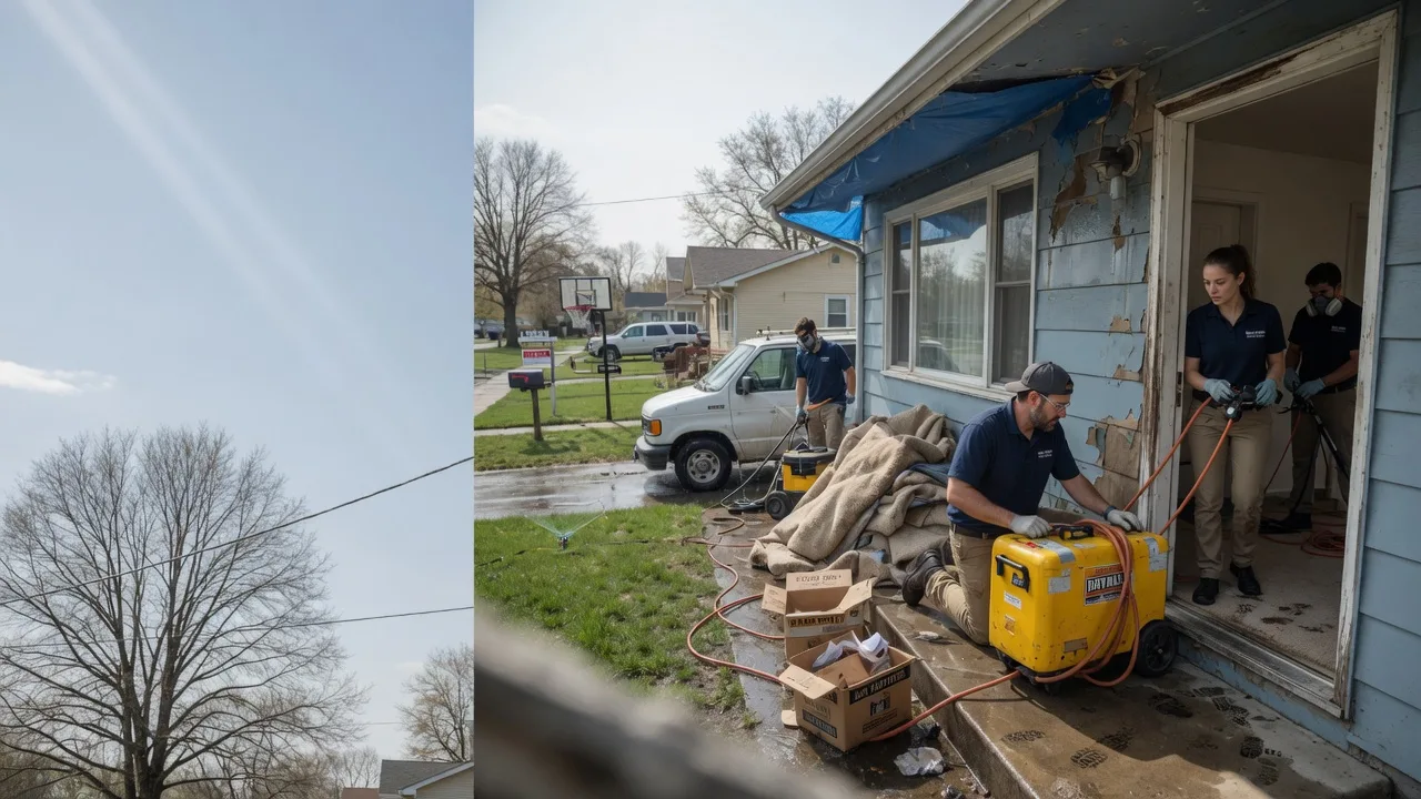 Basement Flood Cleanup in Lovely, KY near me